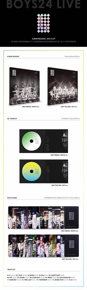 소년24BOYS24少年24ELIVECD판매